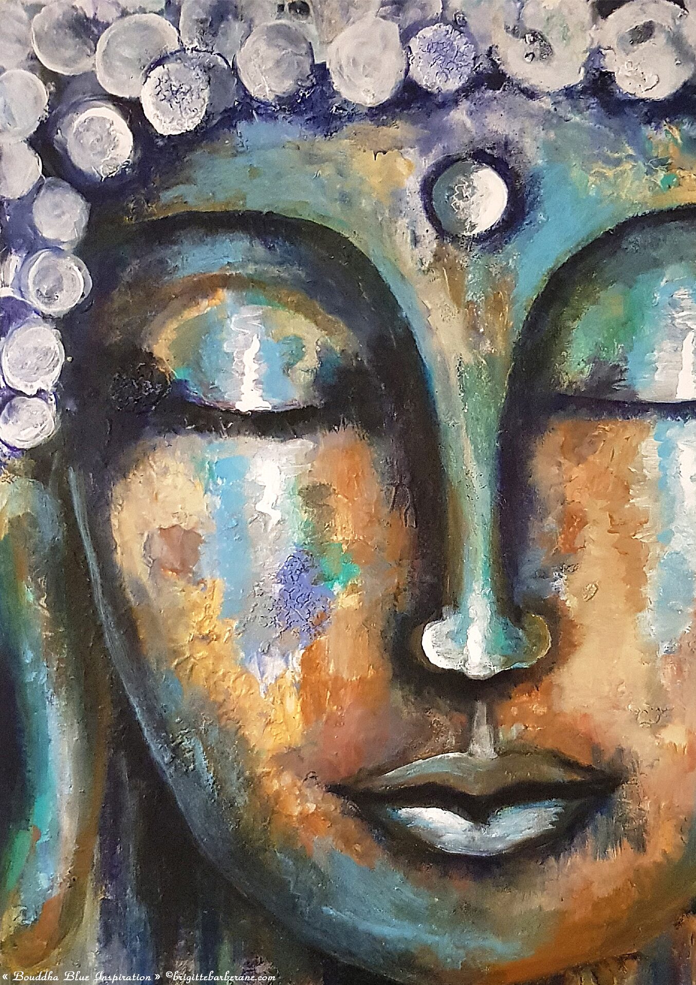 Bouddha Blue Inspiration